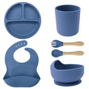 KIT ALIMENTAÇÃO DE SILICONE - 6 PEÇAS
