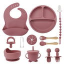 KIT ALIMENTAÇÃO DE SILICONE - 12 PEÇAS