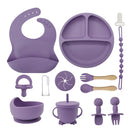 KIT ALIMENTAÇÃO DE SILICONE - 12 PEÇAS