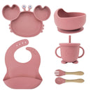KIT ALIMENTAÇÃO DE SILICONE - CARANGUEJO 6 PEÇAS
