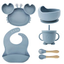 KIT ALIMENTAÇÃO DE SILICONE - CARANGUEJO 6 PEÇAS
