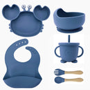 KIT ALIMENTAÇÃO DE SILICONE - CARANGUEJO 6 PEÇAS