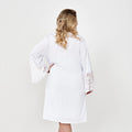 Kit Plus Size Camisola Amamentação Gestação e Robe luxo Renda