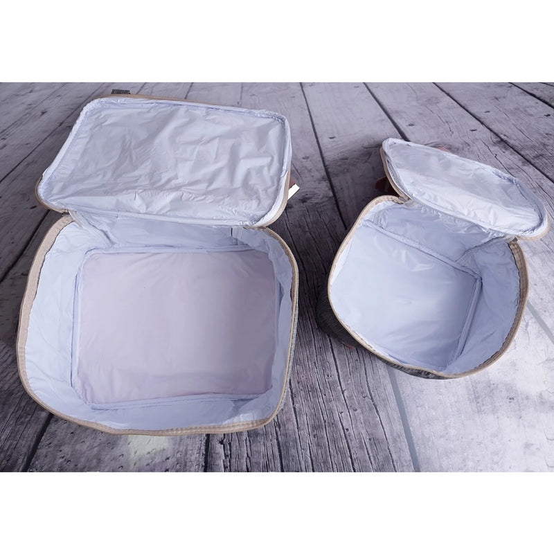 KIT DE BOLSAS MATERNIDADE - JEANS