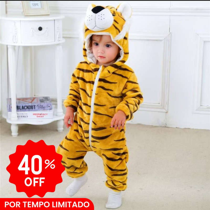 PIJAMA TIGRE - 40% OFF POR TEMPO LIMITADO / FRETE GRÁTIS PARA TODO O BRASIL