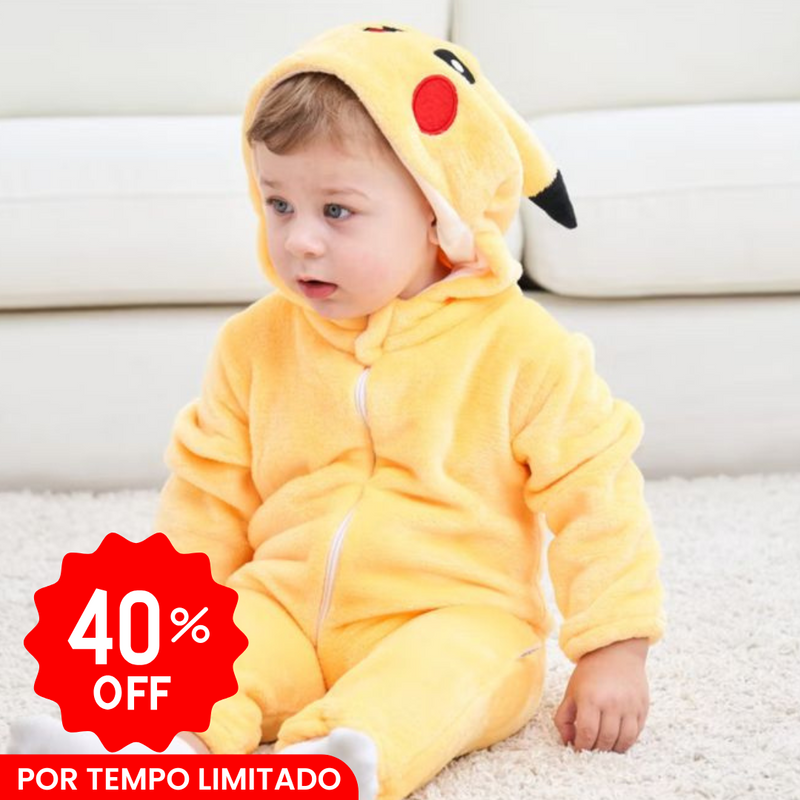 PIJAMA PICACHU- 40% OFF POR TEMPO LIMITADO / FRETE GRÁTIS PARA TODO O BRASIL