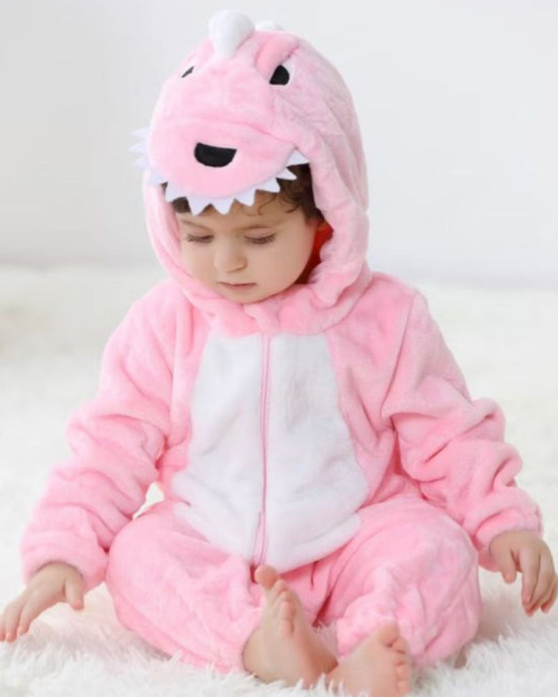 PIJAMA DINOSSAURO ROSA - 40% OFF POR TEMPO LIMITADO / FRETE GRÁTIS PARA TODO O BRASIL